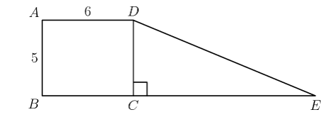 area of trapezium