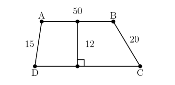 area of trapezoid