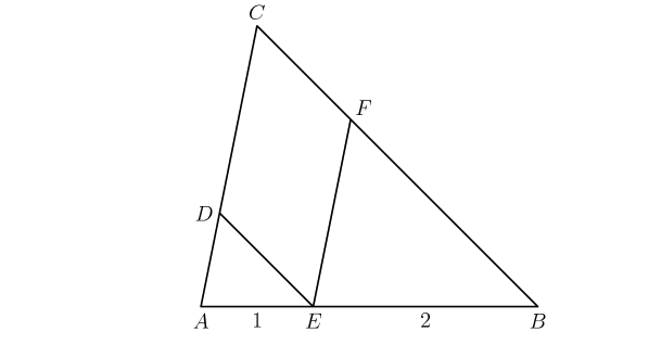 Area of triangle- figure