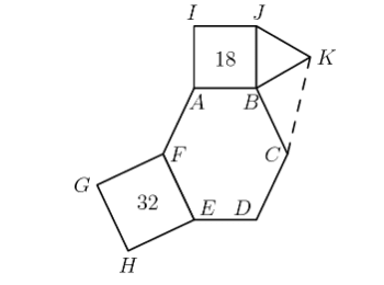 hexagon and triangle