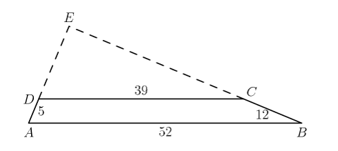 Problem on Area of Trapezoid