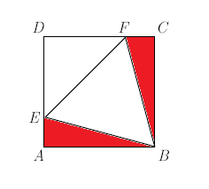 Shaded triangles