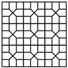 pentagon and square pattern