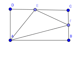 Area of a triangle problem