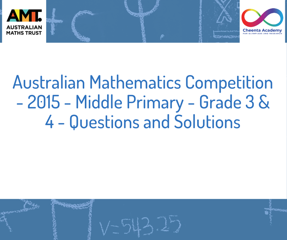 Australian-Mathematics-Competition-2015-Middle-Primary-Grade-3-4