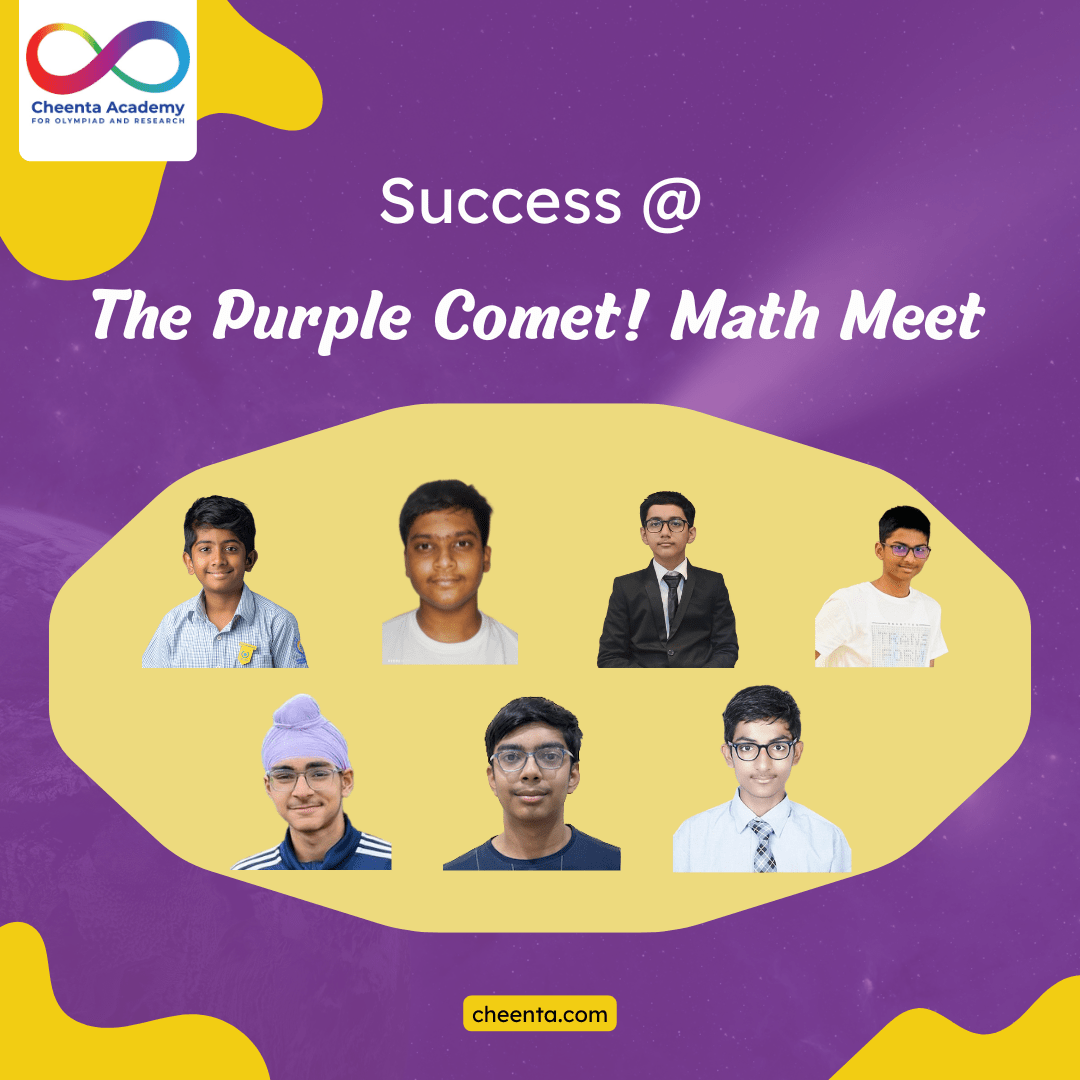 The Purple Comet! Math Meet
